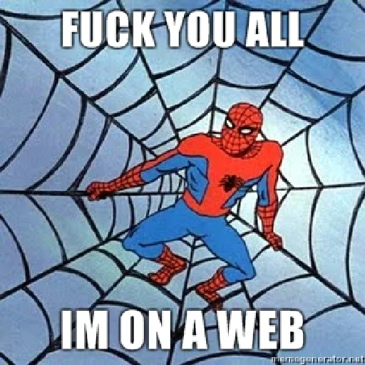 Стикерпак Spidey для Telegram