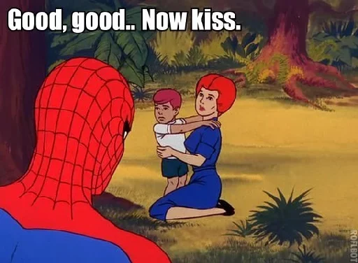 🍞 Стикер «Spidey» для Telegram