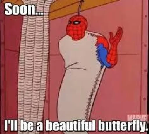 🐛 Стикер «Spidey» для Telegram