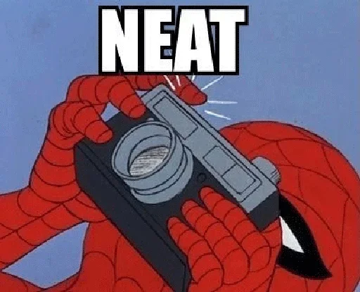 📷 Стикер «Spidey» для Telegram