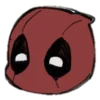 😄 Эмодзи «˚spideypool ! – ⋆» для Telegram