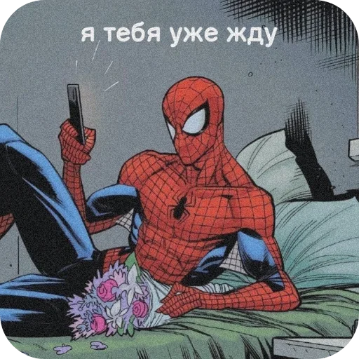 💐 Стикер «Spider Man» для Telegram