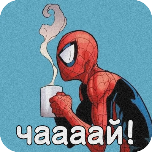 ☕ Стикер «Spider Man» для Telegram