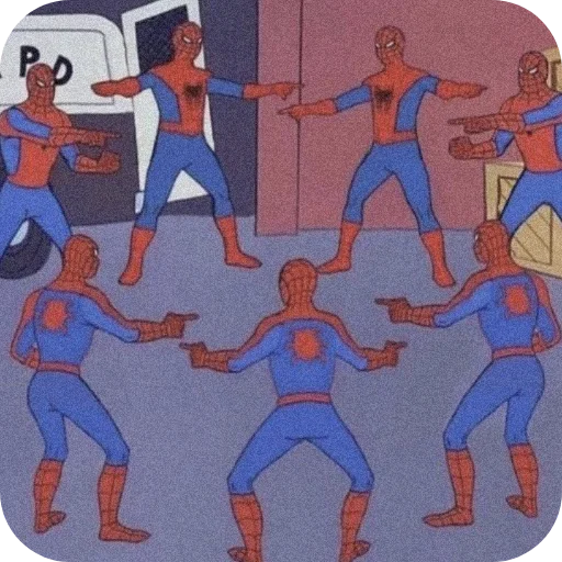 👈 Стикер «Spider Man» для Telegram