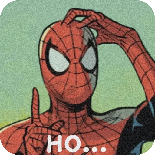 🤨 Стикер «Spider Man» для Telegram