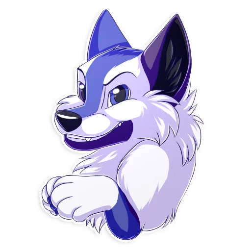 😆 Стикер «SpidyTheWolfy» для Telegram