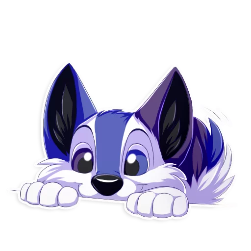 👀 Стикер «SpidyTheWolfy» для Telegram