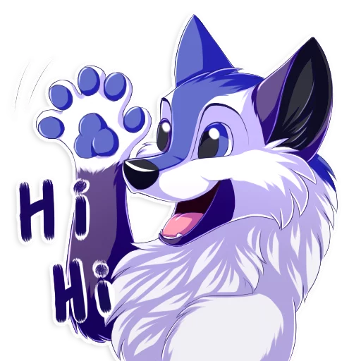 👋 Стикер «SpidyTheWolfy» для Telegram