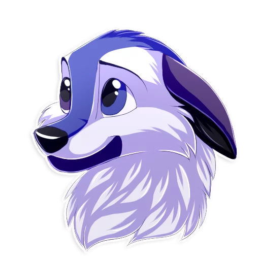 😐 Стикер «SpidyTheWolfy» для Telegram
