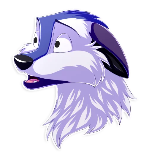 😯 Стикер «SpidyTheWolfy» для Telegram