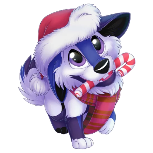 🎅 Стикер «SpidyTheWolfy» для Telegram