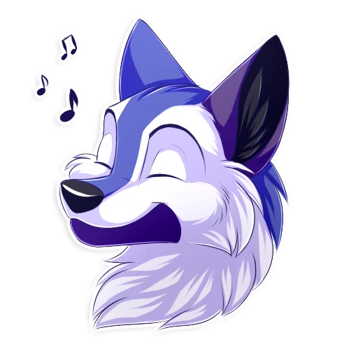 🎶 Стикер «SpidyTheWolfy» для Telegram