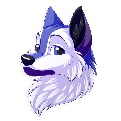 😑 Стикер «SpidyTheWolfy» для Telegram