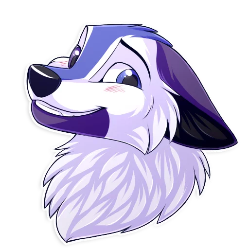 😊 Стикер «SpidyTheWolfy» для Telegram