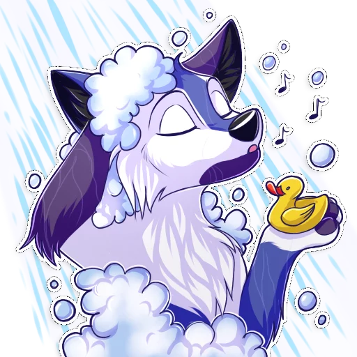 😋 Стикер «SpidyTheWolfy» для Telegram
