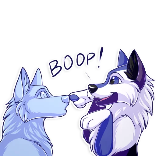 😋 Стикер «SpidyTheWolfy» для Telegram