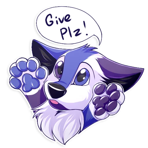 😋 Стикер «SpidyTheWolfy» для Telegram