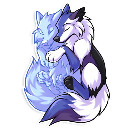 🫂 Стикер «SpidyTheWolfy» для Telegram