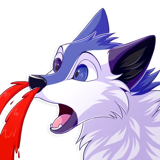😋 Стикер «SpidyTheWolfy» для Telegram