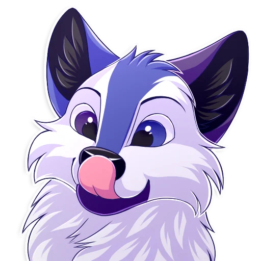 😋 Стикер «SpidyTheWolfy» для Telegram
