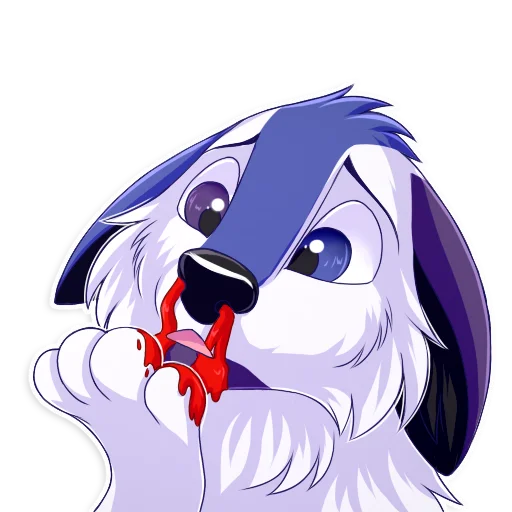 😋 Стикер «SpidyTheWolfy» для Telegram