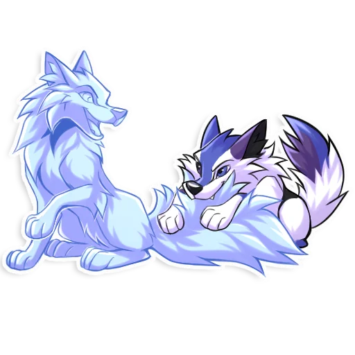🍴 Стикер «SpidyTheWolfy» для Telegram