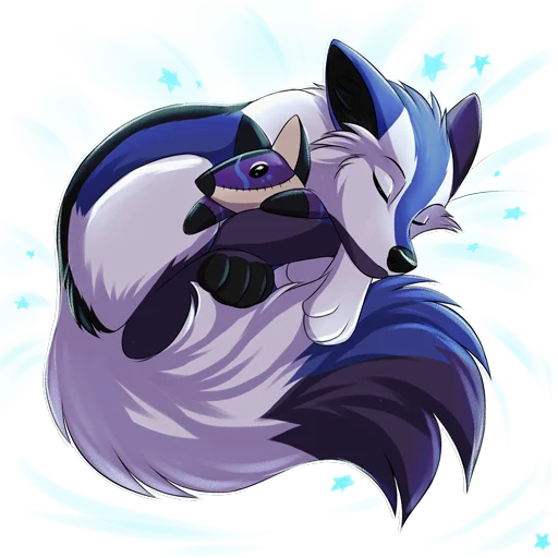 😋 Стикер «SpidyTheWolfy» для Telegram