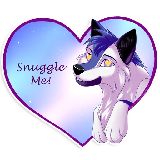 😋 Стикер «SpidyTheWolfy» для Telegram
