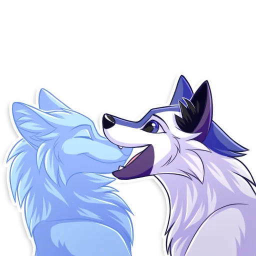🤐 Стикер «SpidyTheWolfy» для Telegram