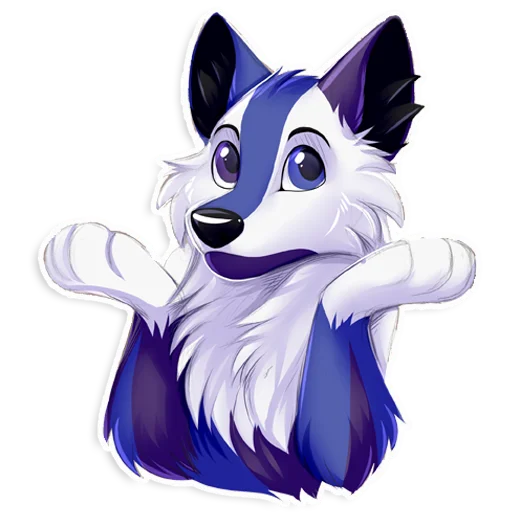 😋 Стикер «SpidyTheWolfy» для Telegram