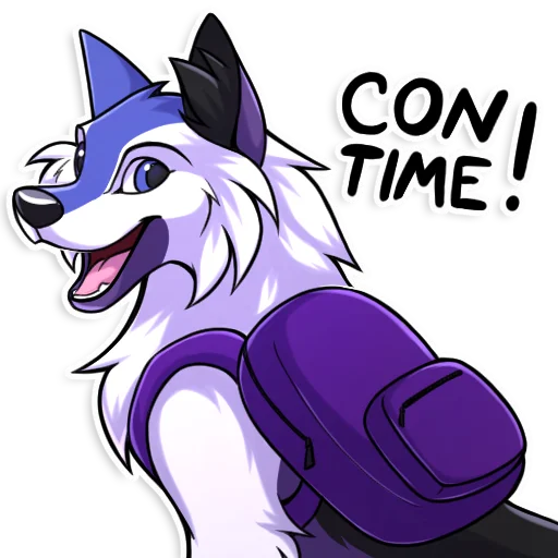 🧳 Стикер «SpidyTheWolfy» для Telegram