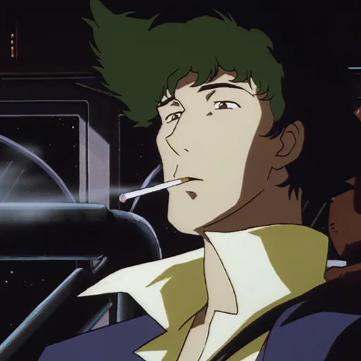 🚬 Стикер «Spike Spiegel» для Telegram