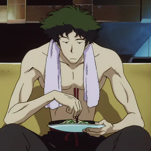 🚬 Стикер «Spike Spiegel» для Telegram