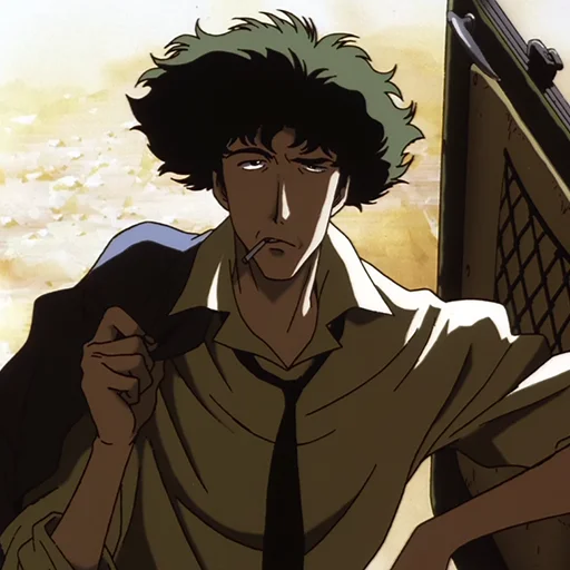 🚬 Стикер «Spike Spiegel» для Telegram