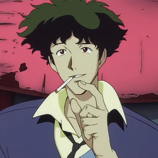 🚬 Стикер «Spike Spiegel» для Telegram