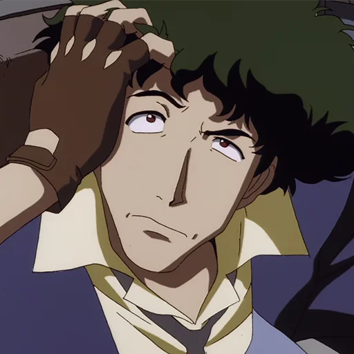 🚬 Стикер «Spike Spiegel» для Telegram
