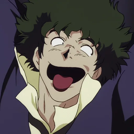 🚬 Стикер «Spike Spiegel» для Telegram