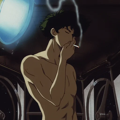 🚬 Стикер «Spike Spiegel» для Telegram