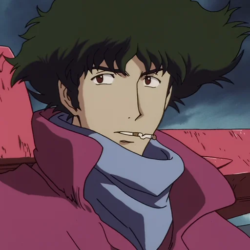 🚬 Стикер «Spike Spiegel» для Telegram