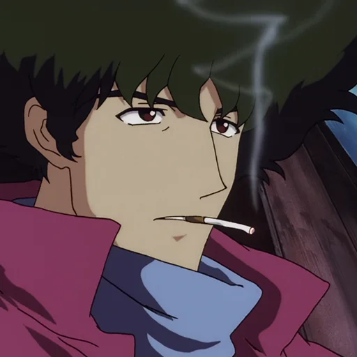 🚬 Стикер «Spike Spiegel» для Telegram