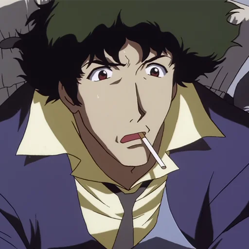 🚬 Стикер «Spike Spiegel» для Telegram