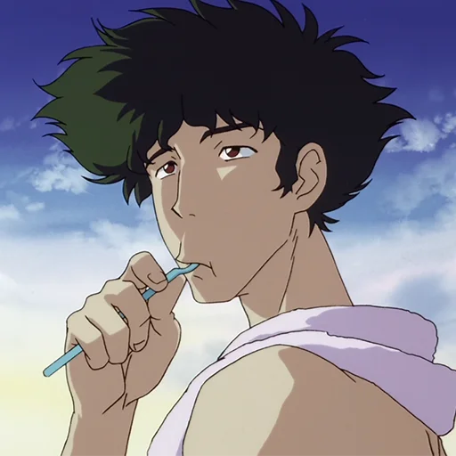 🚬 Стикер «Spike Spiegel» для Telegram