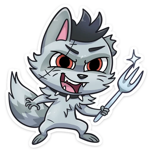 🍴 Стикер «Шип» для Telegram