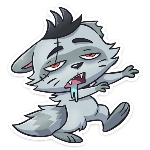 🧟‍♂️ Стикер «Шип» для Telegram