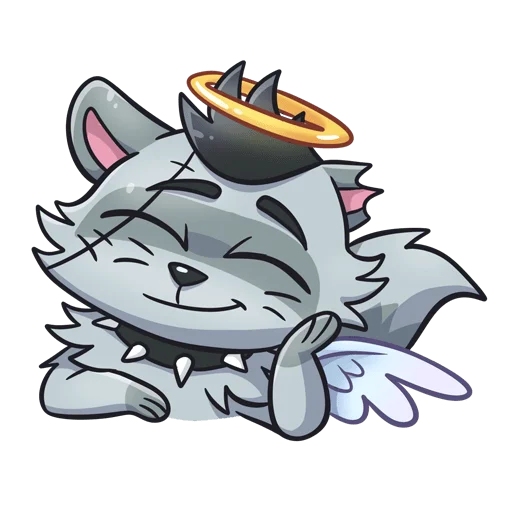 😇 Стикер «Шип Без Текста» для Telegram
