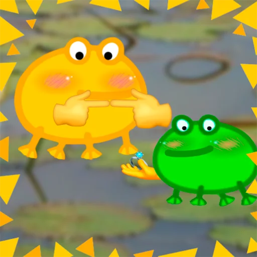💍 Стикер «Жабка спіп» для Telegram