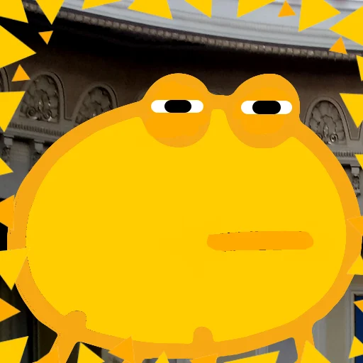 😏 Стикер «Жабка спіп» для Telegram