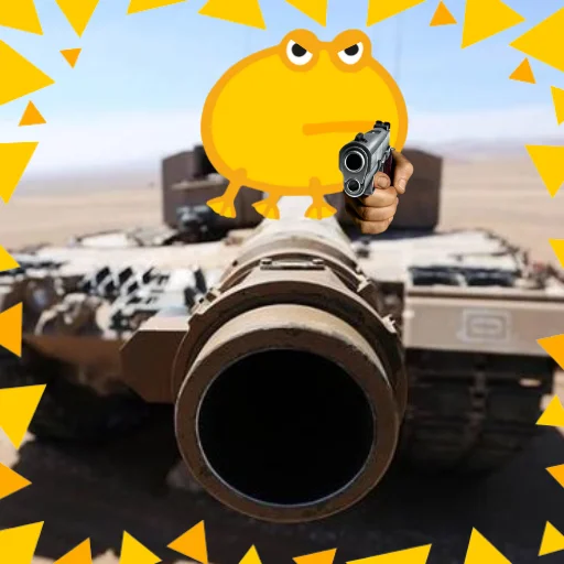 😡 Стикер «Жабка спіп» для Telegram