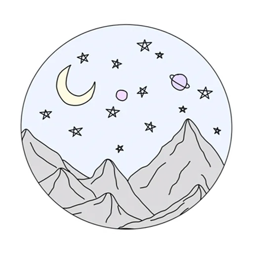 🌙 Стикер «luna stickers ?» для Telegram