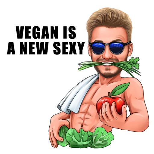 🌱 Стикер «Spiro» для Telegram